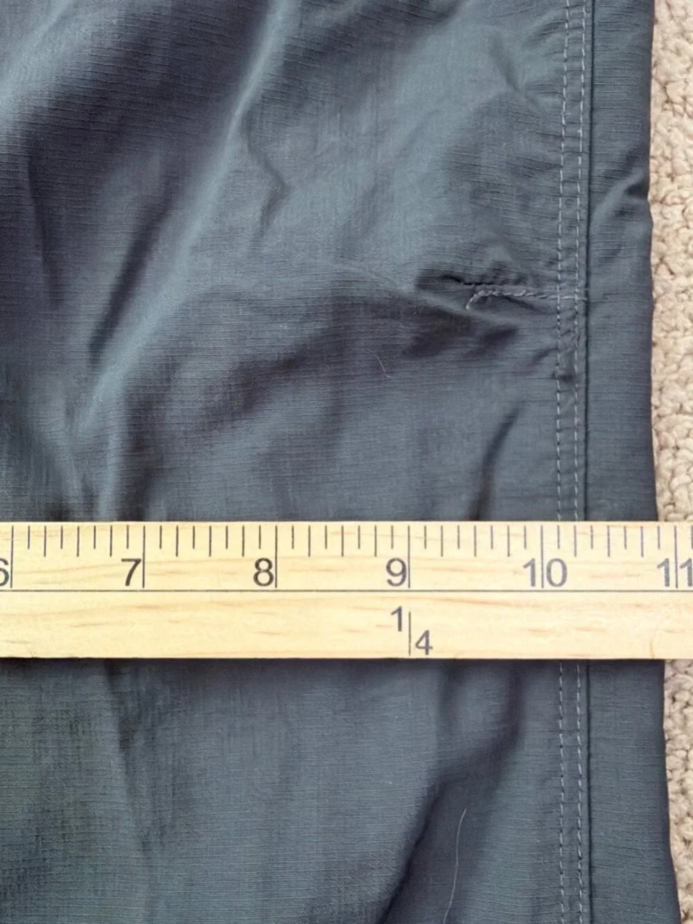 The North Face Pants Mens XL Gray Ripstop Nylon Hiking Outdoor Cargo Camping